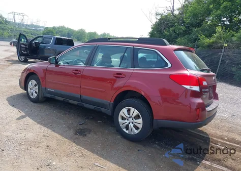 2013 Subaru Outback 2.5I from USA, damaged, VIN 4S4BRBAC8D3282973